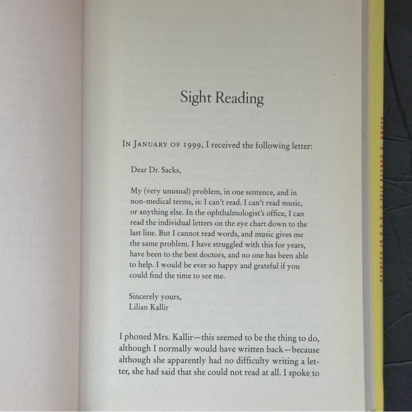 The Mind's Eye by Oliver Sacks | Science, Neurology | Hardcover Book - Picture 9 of 10